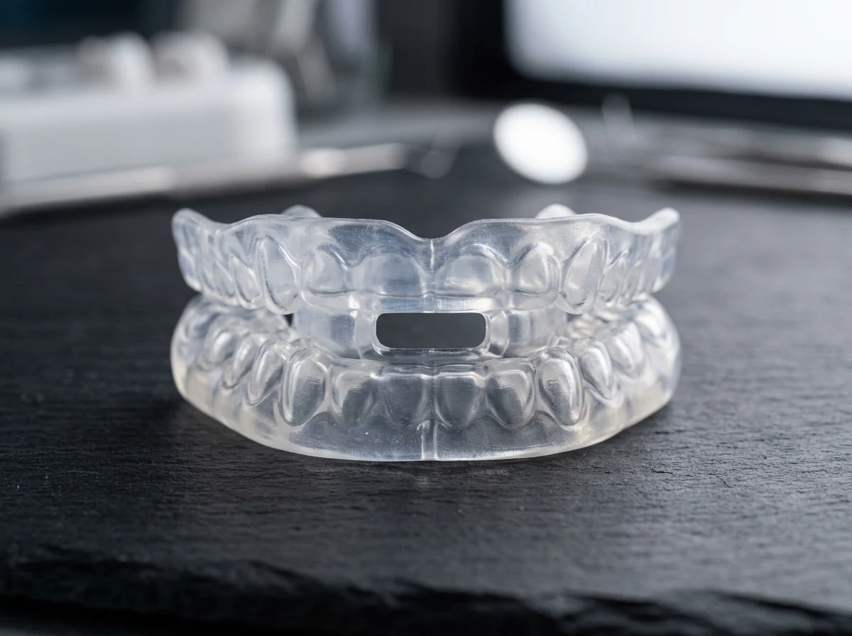 Dual Dental Arch Geometry & Central Airflow Breathing Aperture