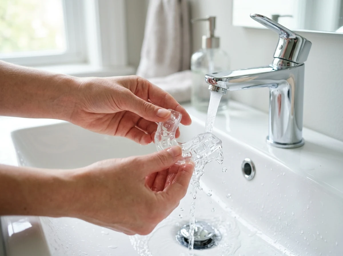 Ten-Second Tap Water Rinse & Ventilated Case Storage